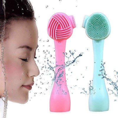 wholesale silicone sonic face mask facial cleansing massager brush cleaner