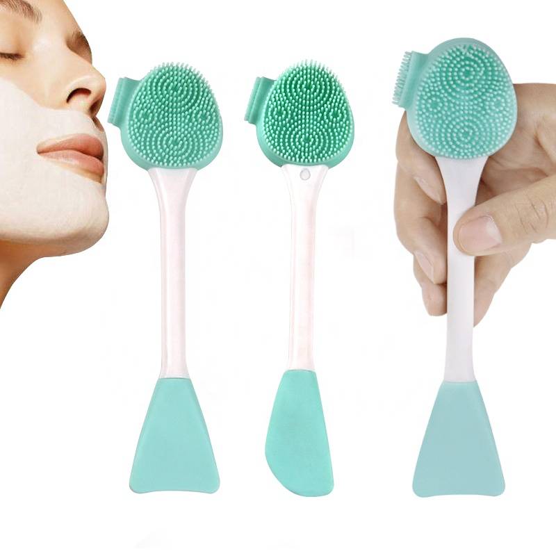 Summer 2021 Facial Cleansing Silicone Skin Massager Sonic Mint Brushes Exfoliating Lip Brush Tool